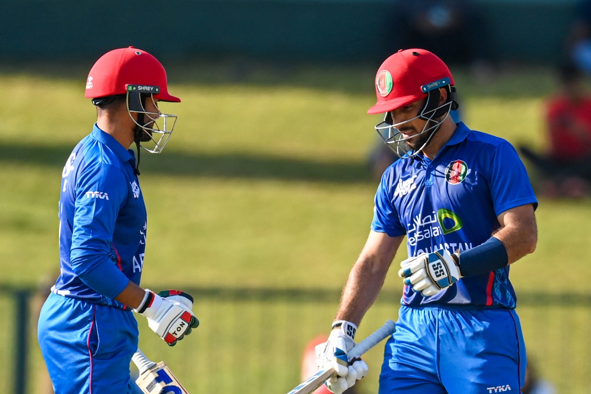 AFG Vs SL Afghanistan All Out For 266 In Third ODI Sri Lanka Leads