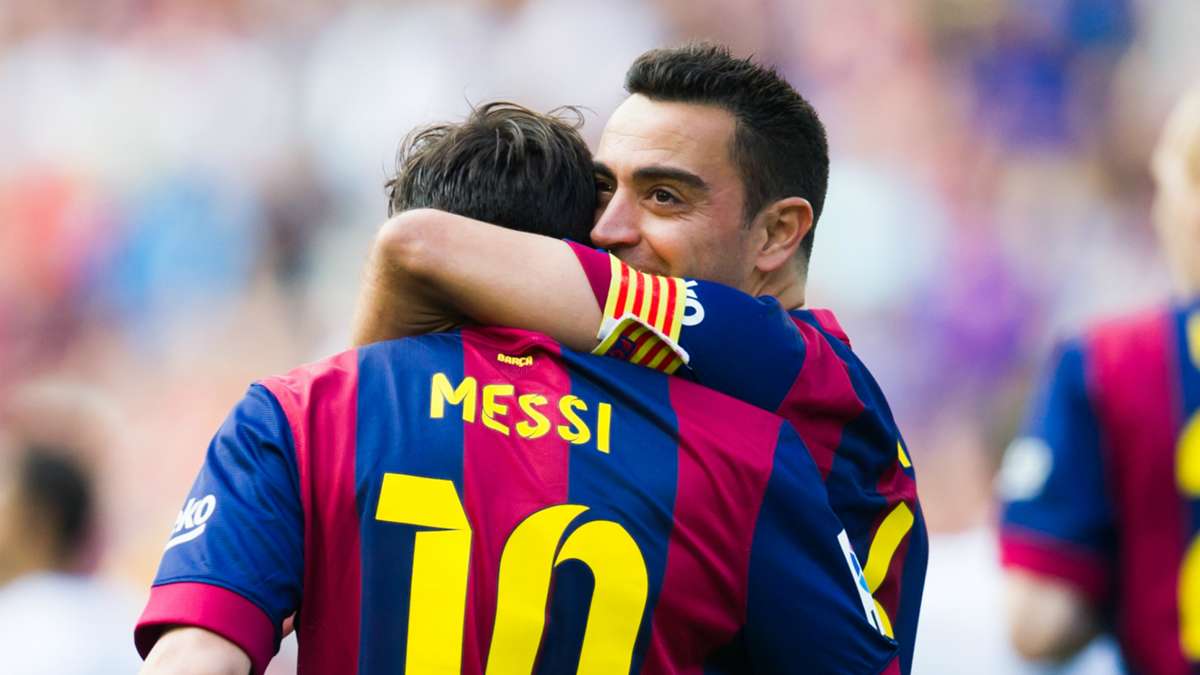 Lionel Messi Xavi Hernandez Barcelona Primera Division 1qat85z13f2h21q5a6nkj4dlou
