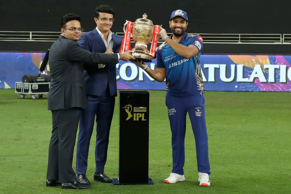 Jay Shah Sourav Ganguly Rohit Sharma Ipl 2020 1024x682