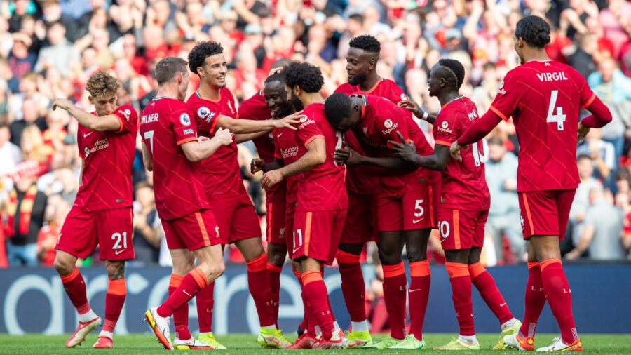 Liverpool Team Celebration