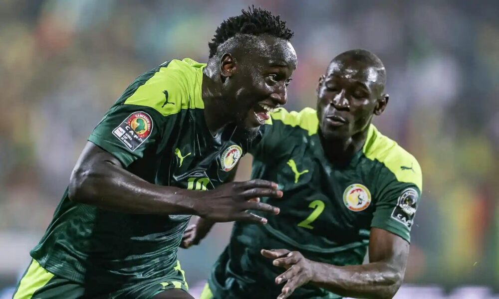 Senegal Afcon Celebration