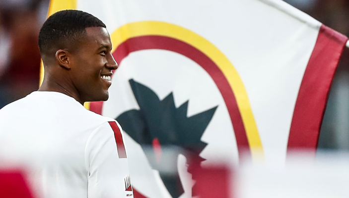 Georginio Wijnaldum Roma Flag