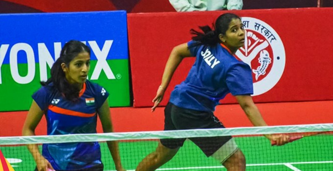 ബാഡ്മിന്റൺ വനിത ഡബിൾസിൽ വെങ്കലം നേടി ട്രീസ, ഗായത്രി സഖ്യം