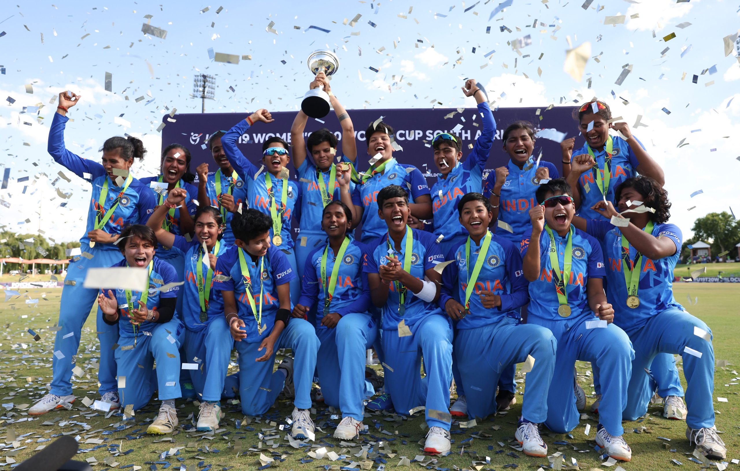 Champions, U19 Team India, Women's cricket team 19