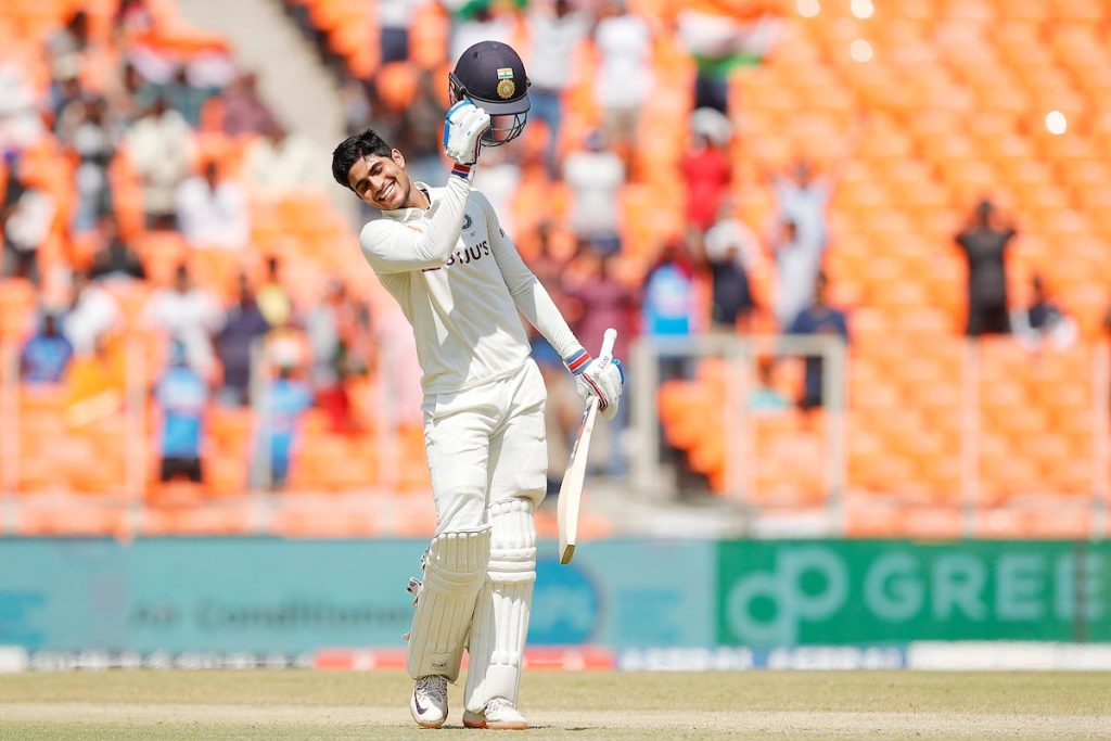 ടെസ്റ്റ് Gill India Australia Test Centurey