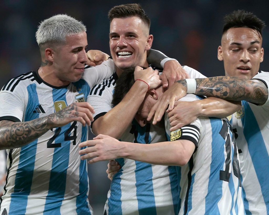 Messi Enso Le Celso Martineze Argentina