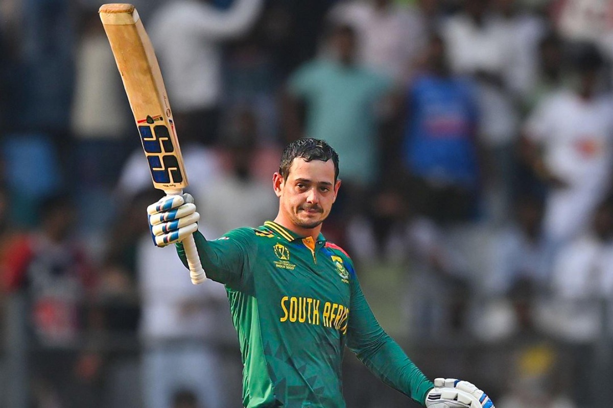 വീണ്ടും ദക്ഷിണാഫ്രിക്കൻ വെടിക്കെട്ട്, ഡി കോക്കിന് 174!