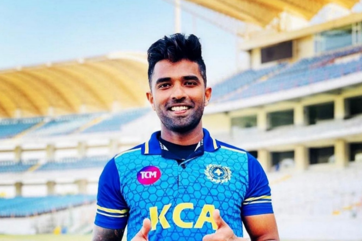 സച്ചിൻ ബേബിക്ക് സെഞ്ച്വറി, സഞ്ജുവിന് ഫിഫ്റ്റി!!  കേരളത്തിന് പൊരുതാവുന്ന സ്കോർ