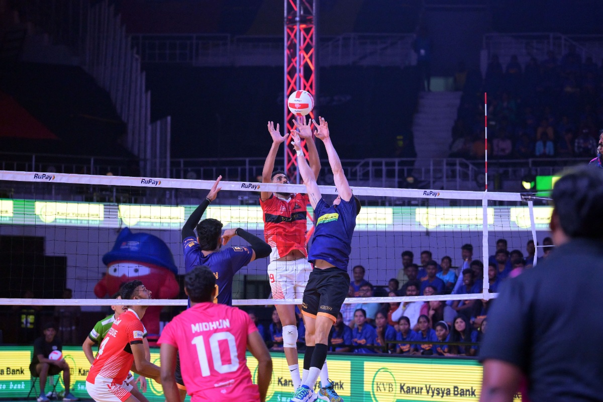 Exciting Five-Set Thriller: Bengaluru Torpedos Defeat Calicut Heroes in RuPay Prime Volleyball League