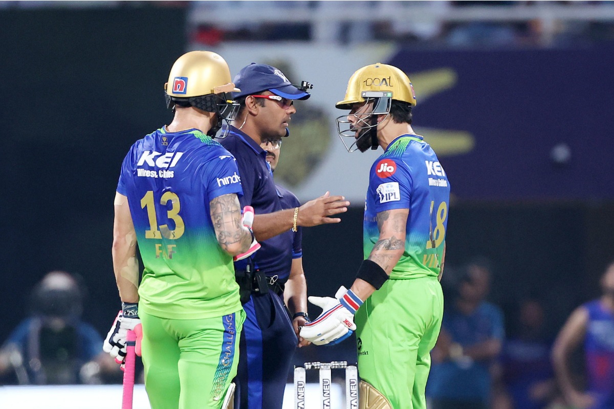 Controversy as Virat Kohli lashes out at umpire in RCB vs KKR match ...