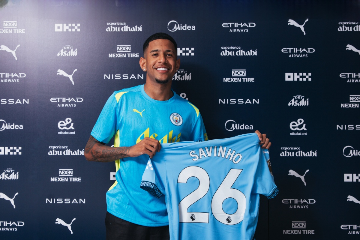 ബ്രസീലിയൻ യുവതാരം സാവിഞ്ഞോയെ മാഞ്ചസ്റ്റർ സിറ്റി സ്വന്തമാക്കി