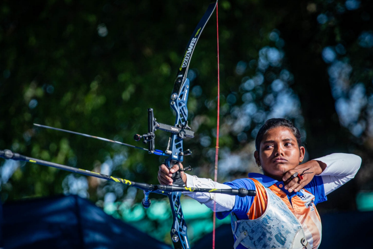 പാരീസ് ഒളിമ്പിക്സ്; ഇന്ത്യൻ വനിതാ അമ്പെയ്ത്ത് ടീം ക്വാർട്ടർ ഫൈനലിലേക്ക് മുന്നേറി