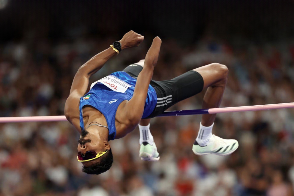 പാരാലിമ്പിക്‌സിൽ പുരുഷന്മാരുടെ ഹൈജമ്പിൽ നിഷാദ് കുമാർ ഇന്ത്യക്കായി വെള്ളി നേടി