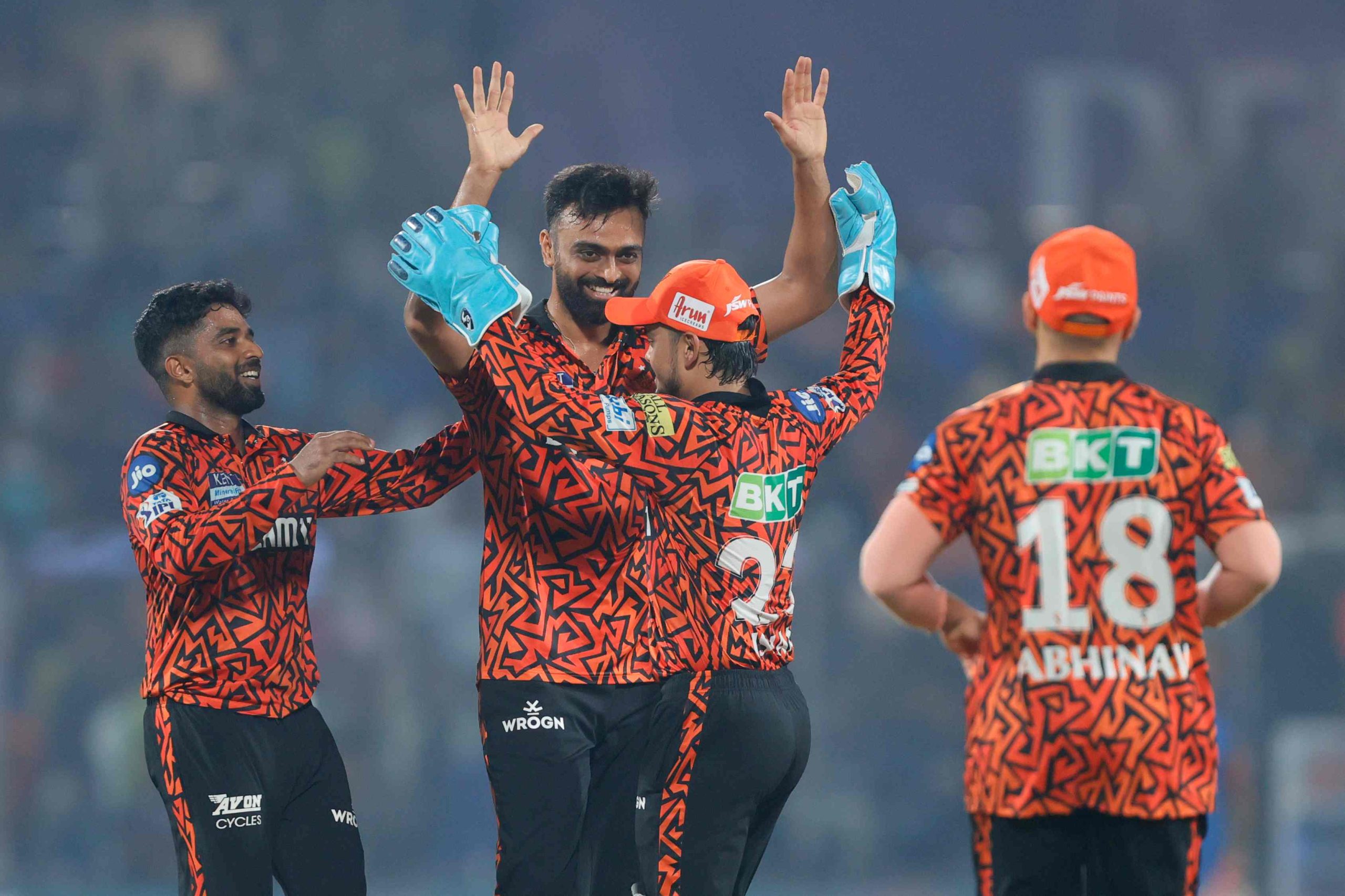 വൻ വിജയവുമായി സൺറൈസേഴ്സ് ഹൈദരാബാദ് സീസൺ അവസാനിപ്പിച്ചു