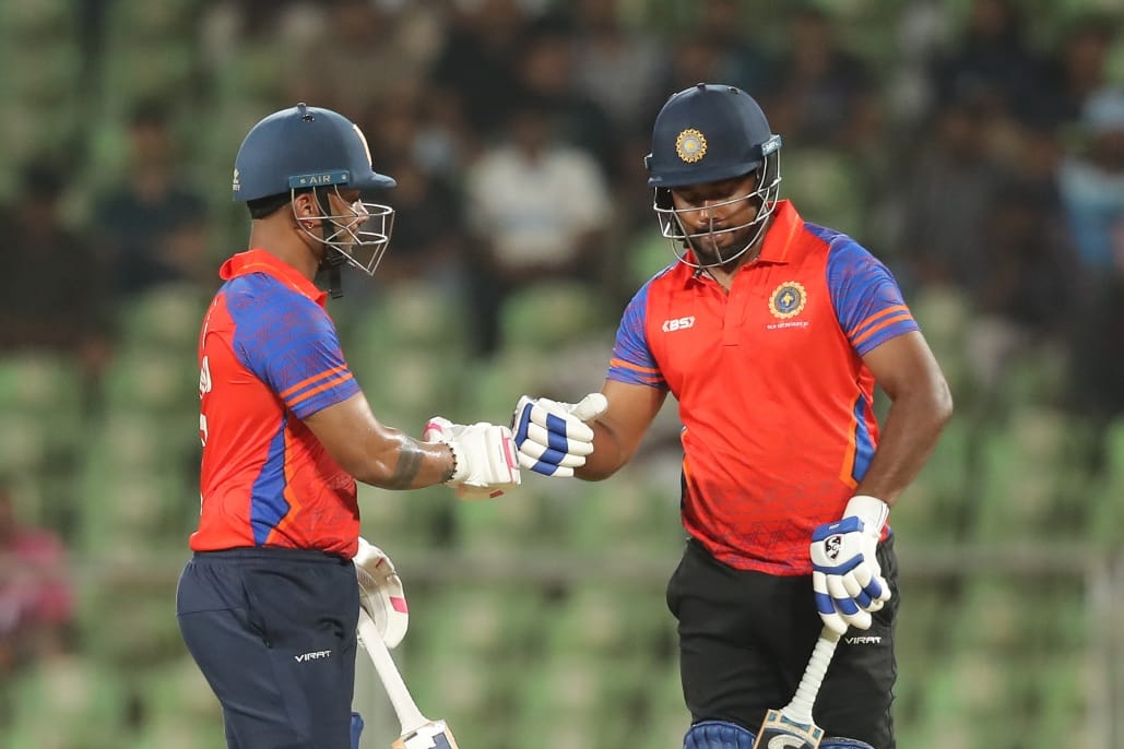 സഞ്ജുവും വിഷ്ണുവും പിന്നെ രോഹനും, റൺ മഴ പെയ്യിച്ച് ആവേശപ്പോരാട്ടം